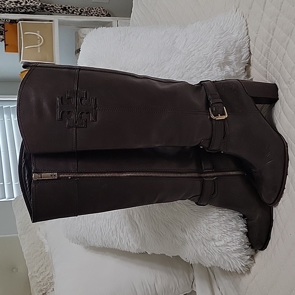 Tory Burch Leather Boots